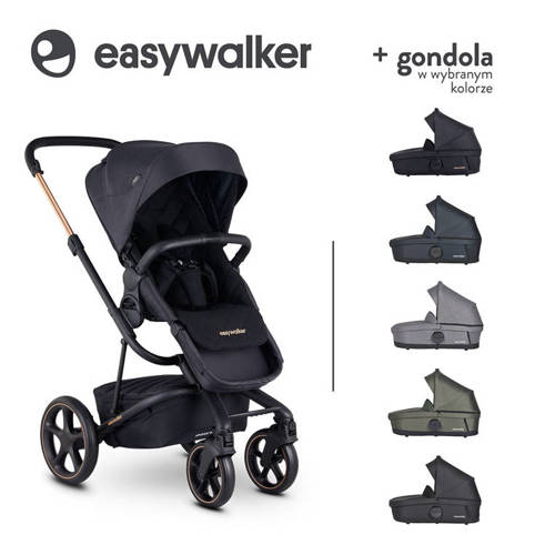 Easywalker Harvey³ Premium Wózek głęboko-spacerowy Gold edition 