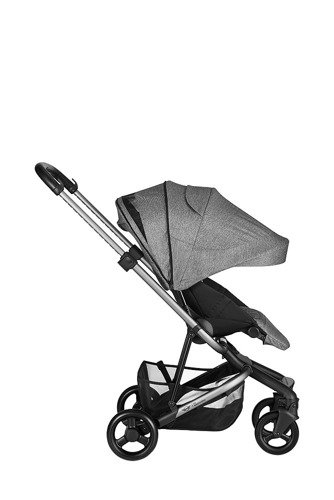 MINI by Easywalker Stroller Wózek głęboko-spacerowy Soho Grey (zawiera stelaż i siedzisko z budką)